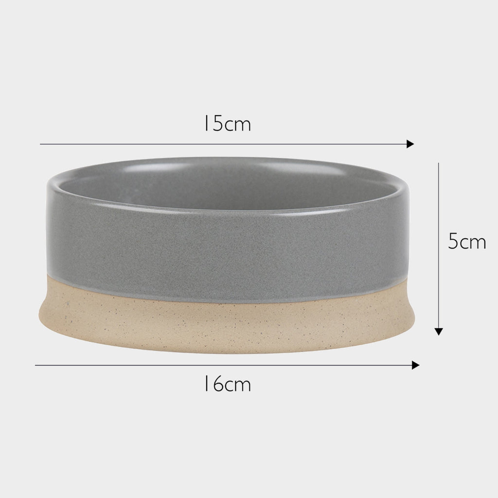 Scandi Non Tip Pet Food & Water Bowl - Slickers ‚óä Doghouse