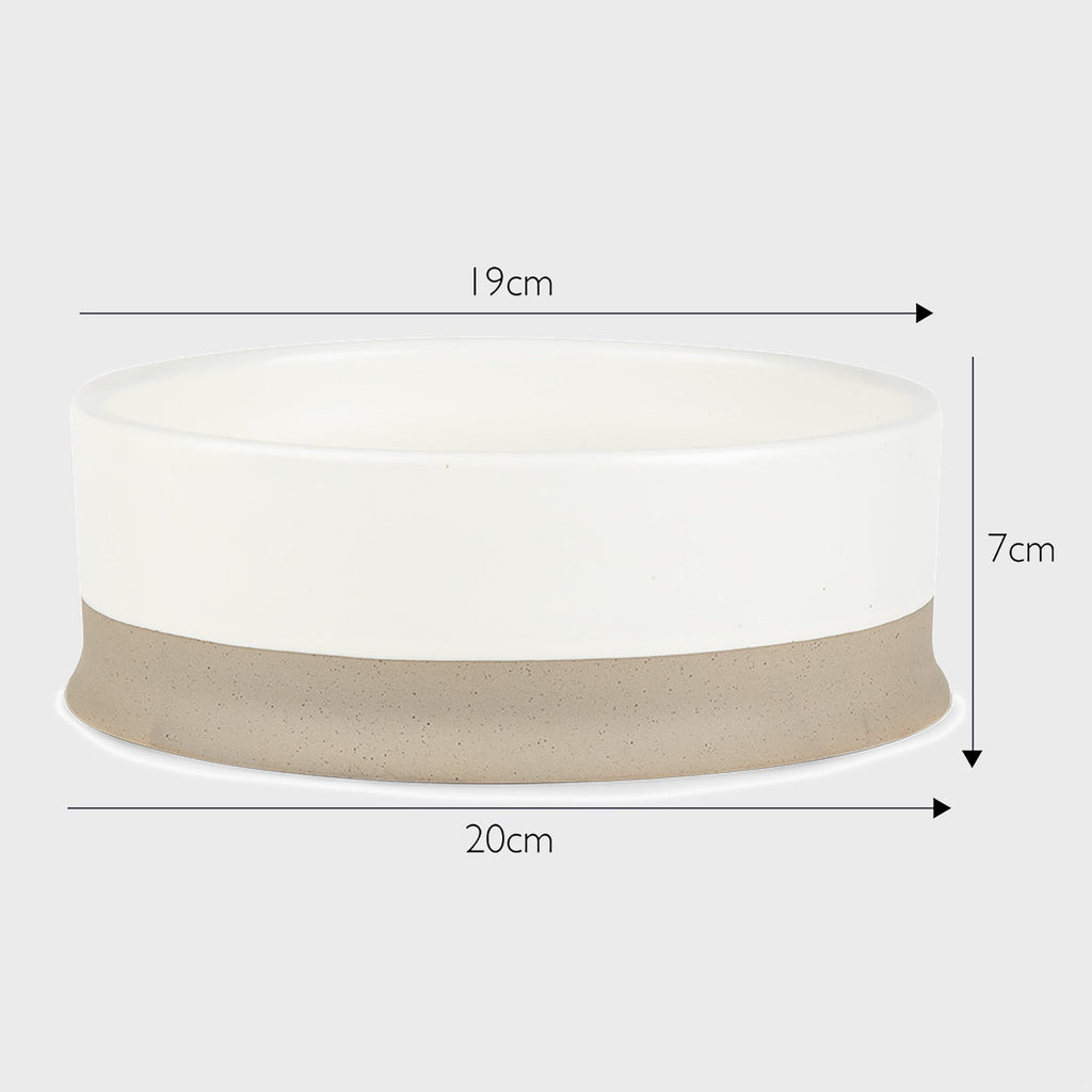 Scandi Non Tip Pet Food & Water Bowl - Slickers ‚óä Doghouse