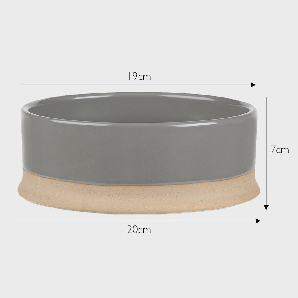 Scandi Non Tip Pet Food & Water Bowl - Slickers ‚óä Doghouse