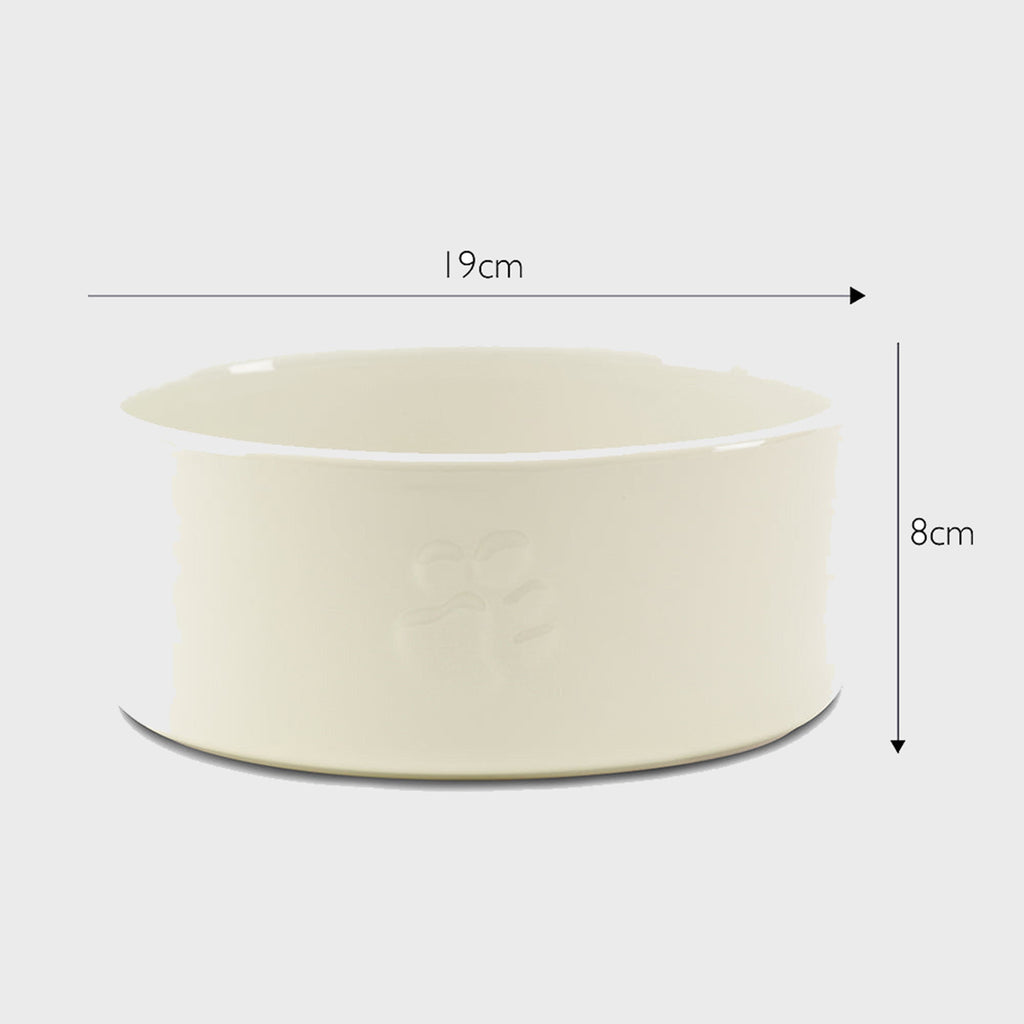 Ceramic Icon Dog Food Bowl - Slickers ‚óä Doghouse