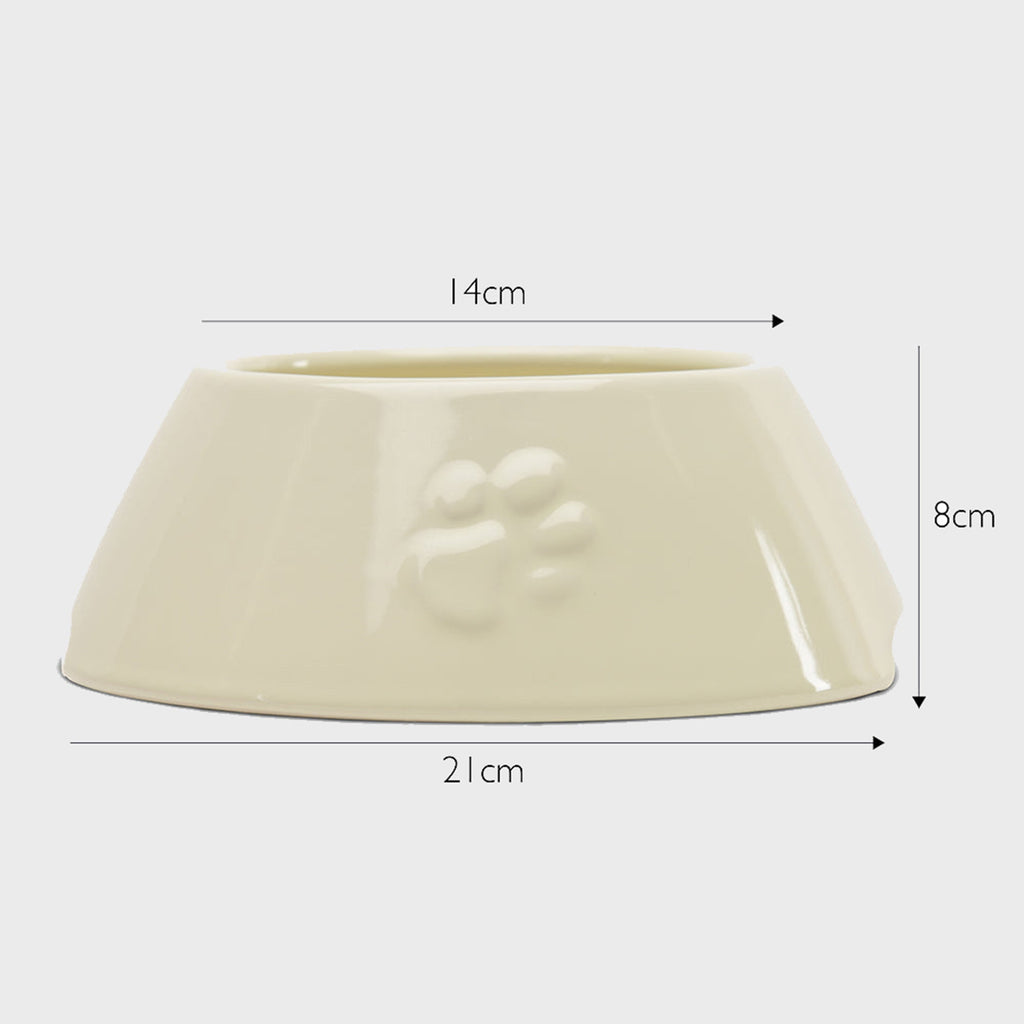 Ceramic Icon Long Eared Dog Food & Water Bowl - Slickers ‚óä Doghouse