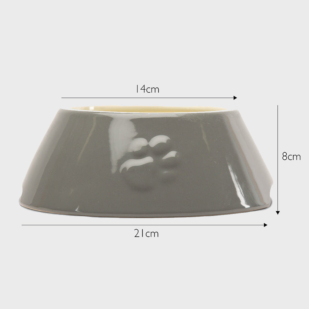 Ceramic Icon Long Eared Dog Food & Water Bowl - Slickers ‚óä Doghouse