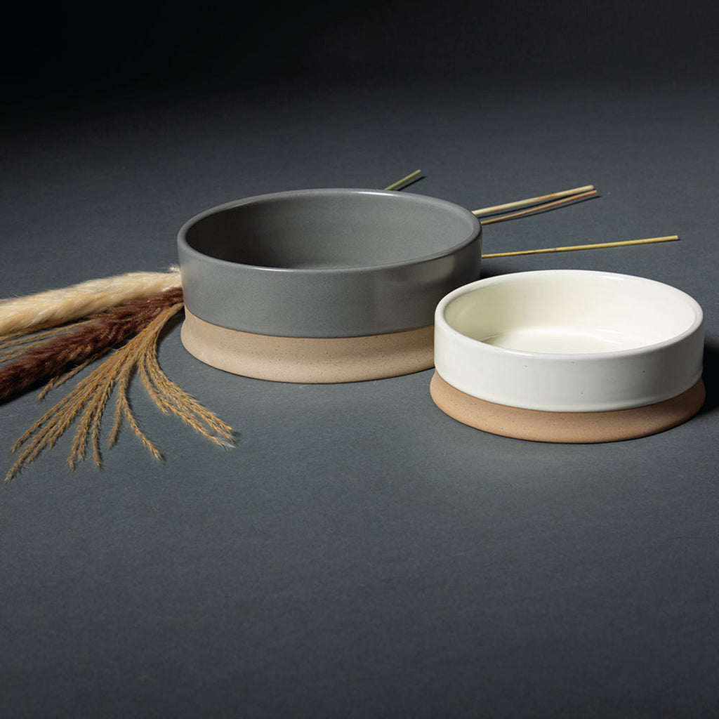 Scandi Non Tip Pet Food & Water Bowl - Slickers ‚óä Doghouse