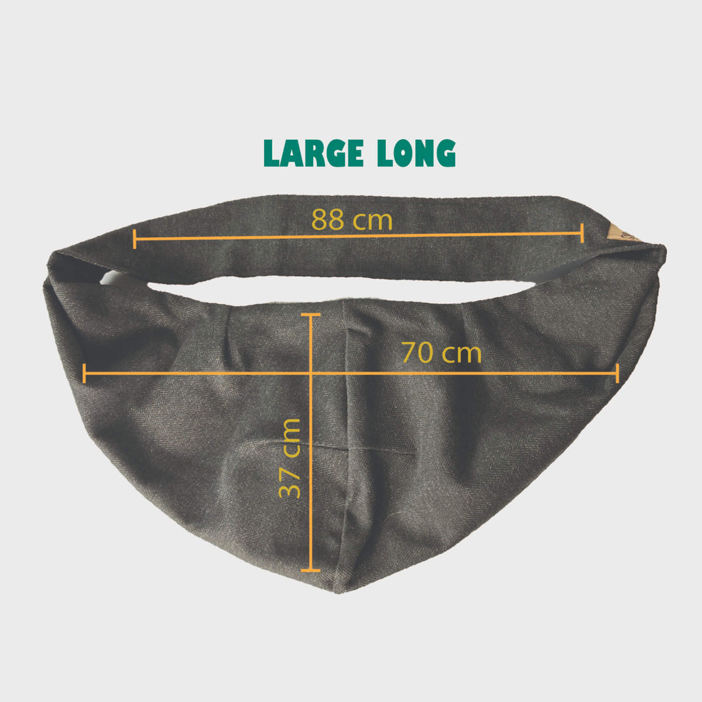 Black Tweed Dog Sling - Slickers ‚óä Doghouse