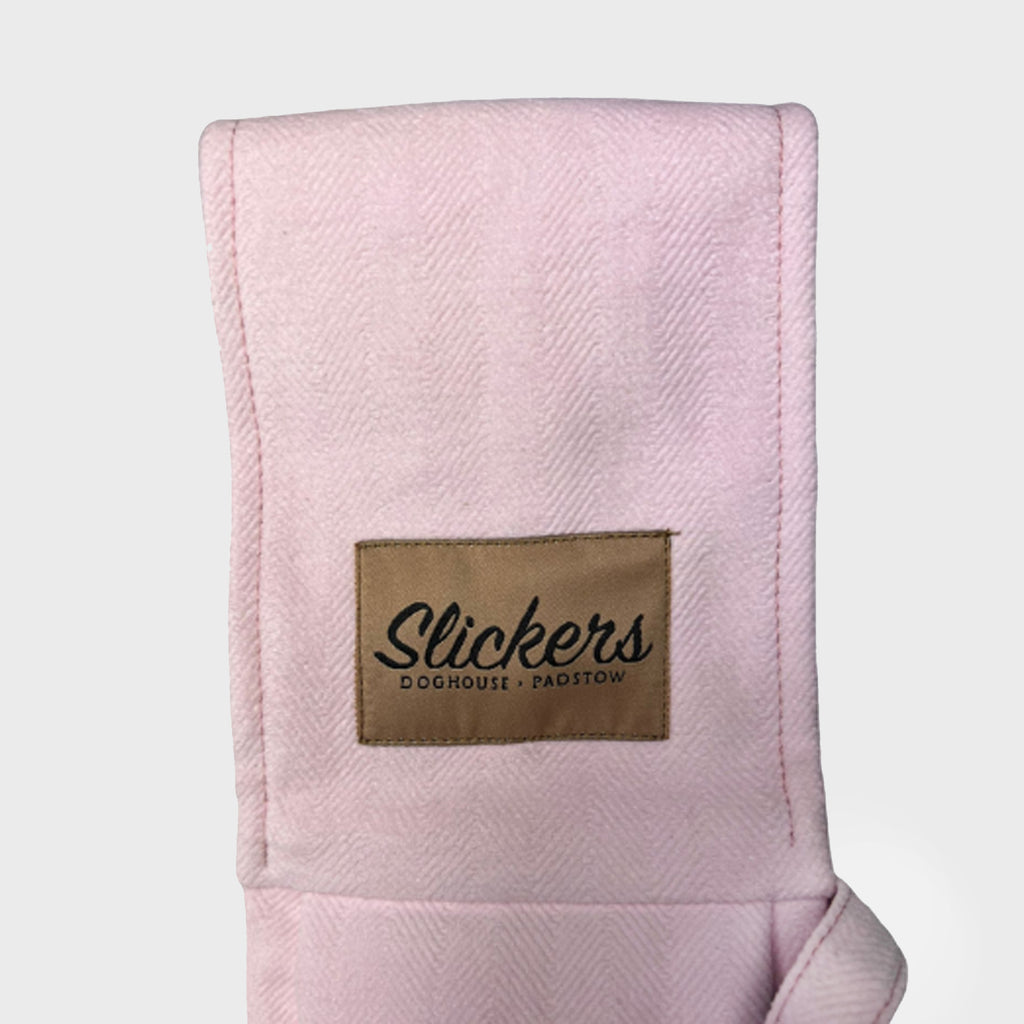 Limited Edition Blush Pink Tweed Dog Sling - Slickers ‚óä Doghouse