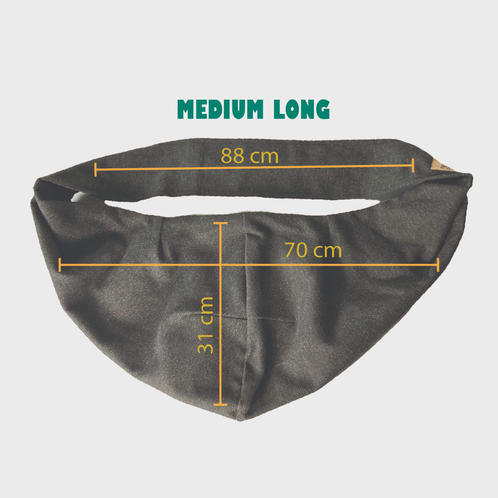 Black Tweed Dog Sling - Slickers ‚óä Doghouse