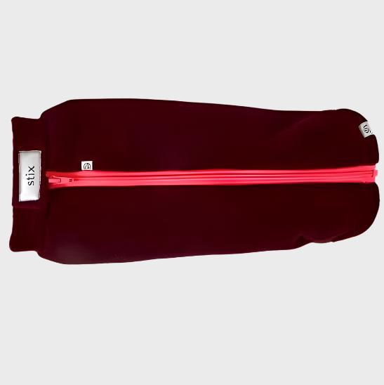 Stix & Roam Dog Coat S 31cm / Burgundy / Pink Stix Waterproof Fleece Coats for Whippets