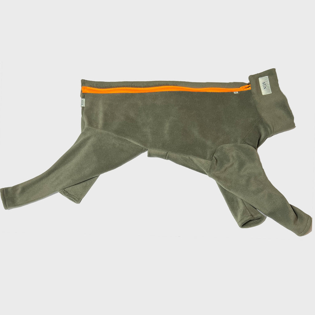 Stix Waterproof Fleece Coats for Whippets Four Legged - Slickers ‚óä Doghouse
