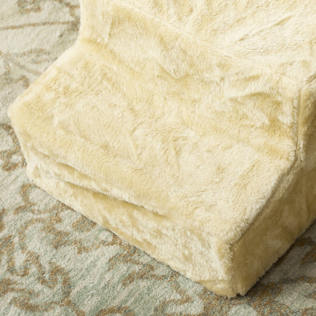 Three - Step Dog Stairs with Washable Plush Cover for High Bed or Sofa, two colours - Slickers ◊ Doghouse