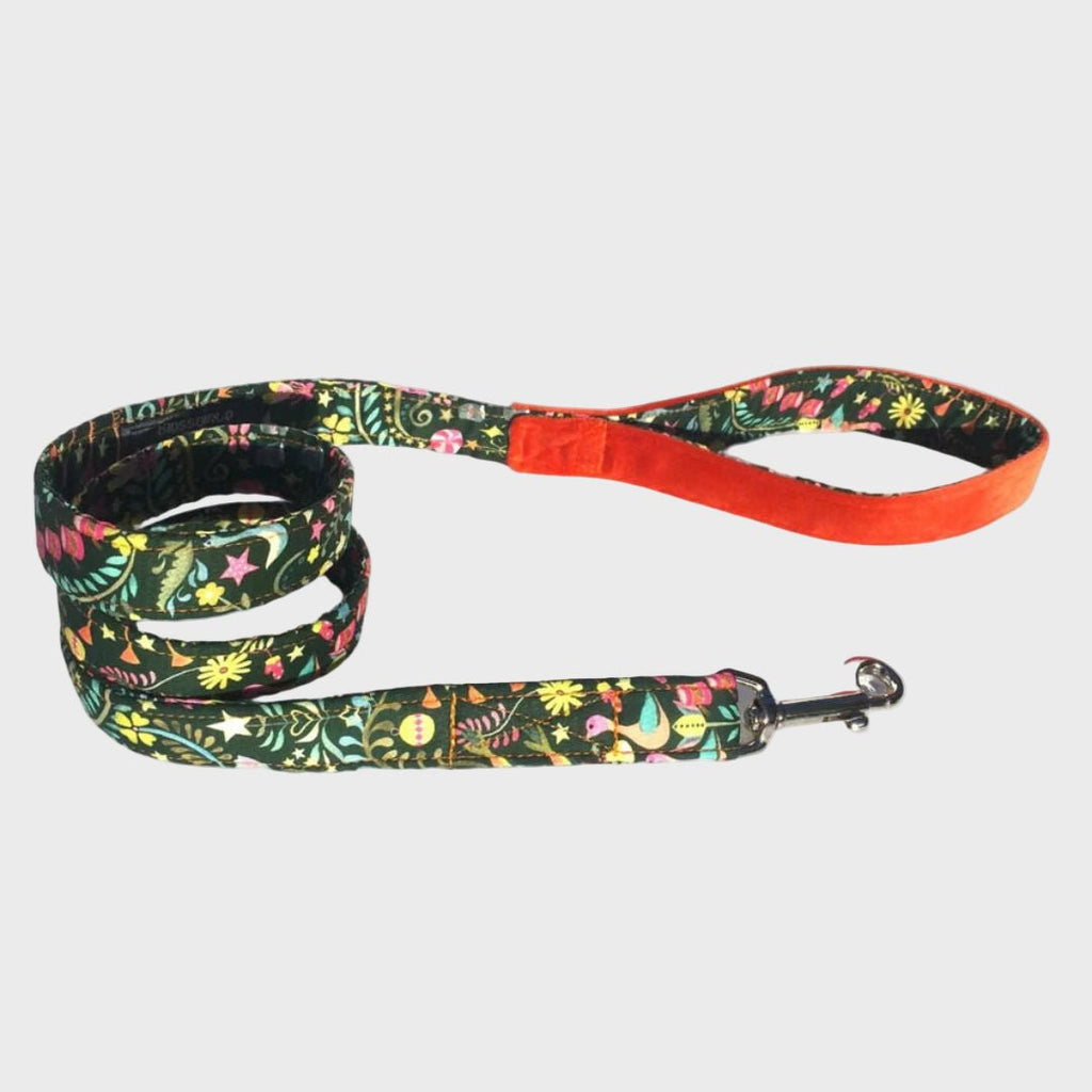Twelve Days of Christmas - Liberty Print Christmas Dog Lead - Slickers ◊ Doghouse