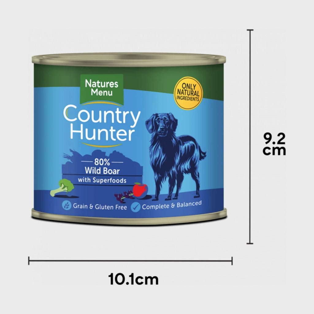 WILD BOAR WITH SUPERFOOD CANS 600g - Slickers ◊ Doghouse