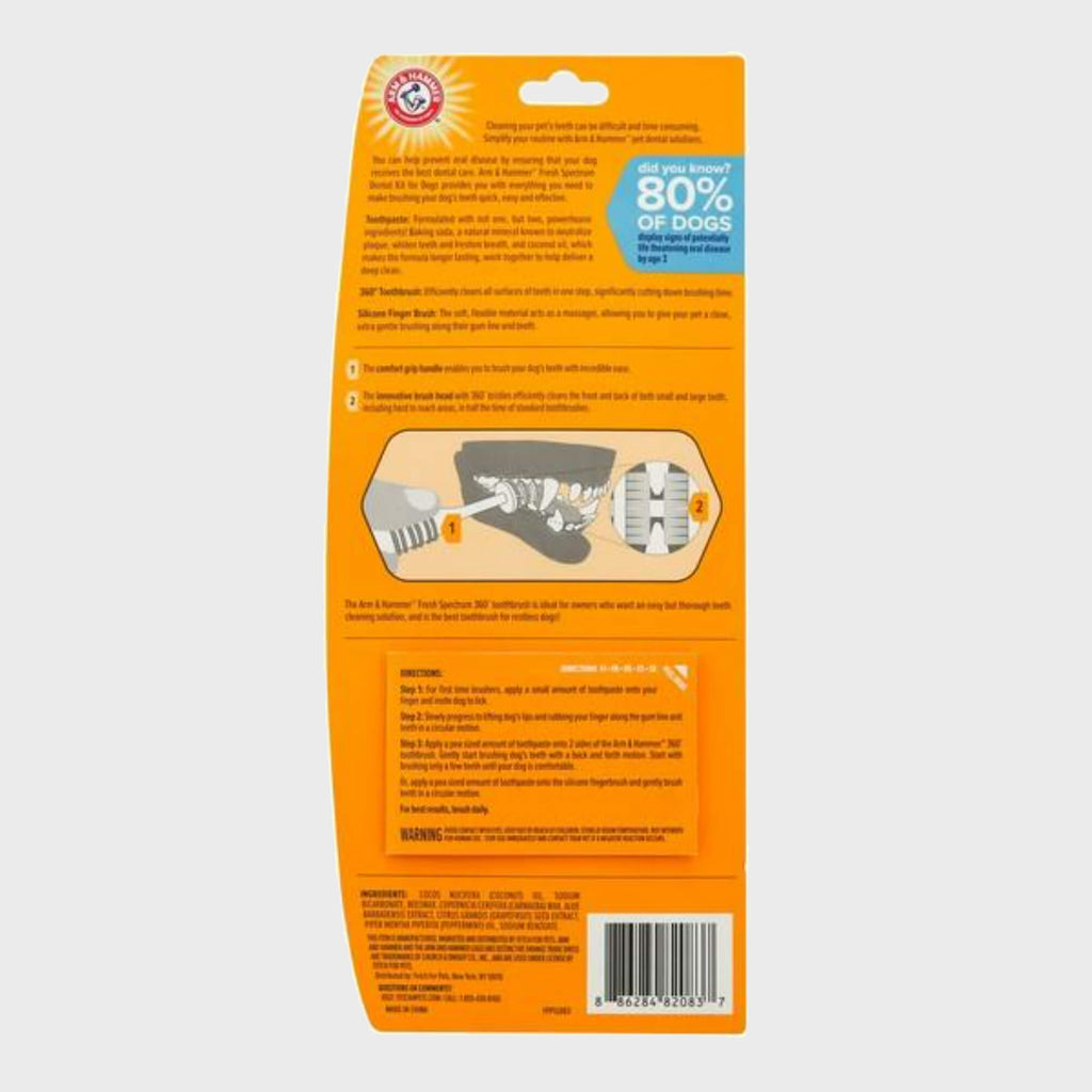 Arm & Hammer Fresh Coconut Dental Kit for Puppies - Slickers ◊ Doghouse