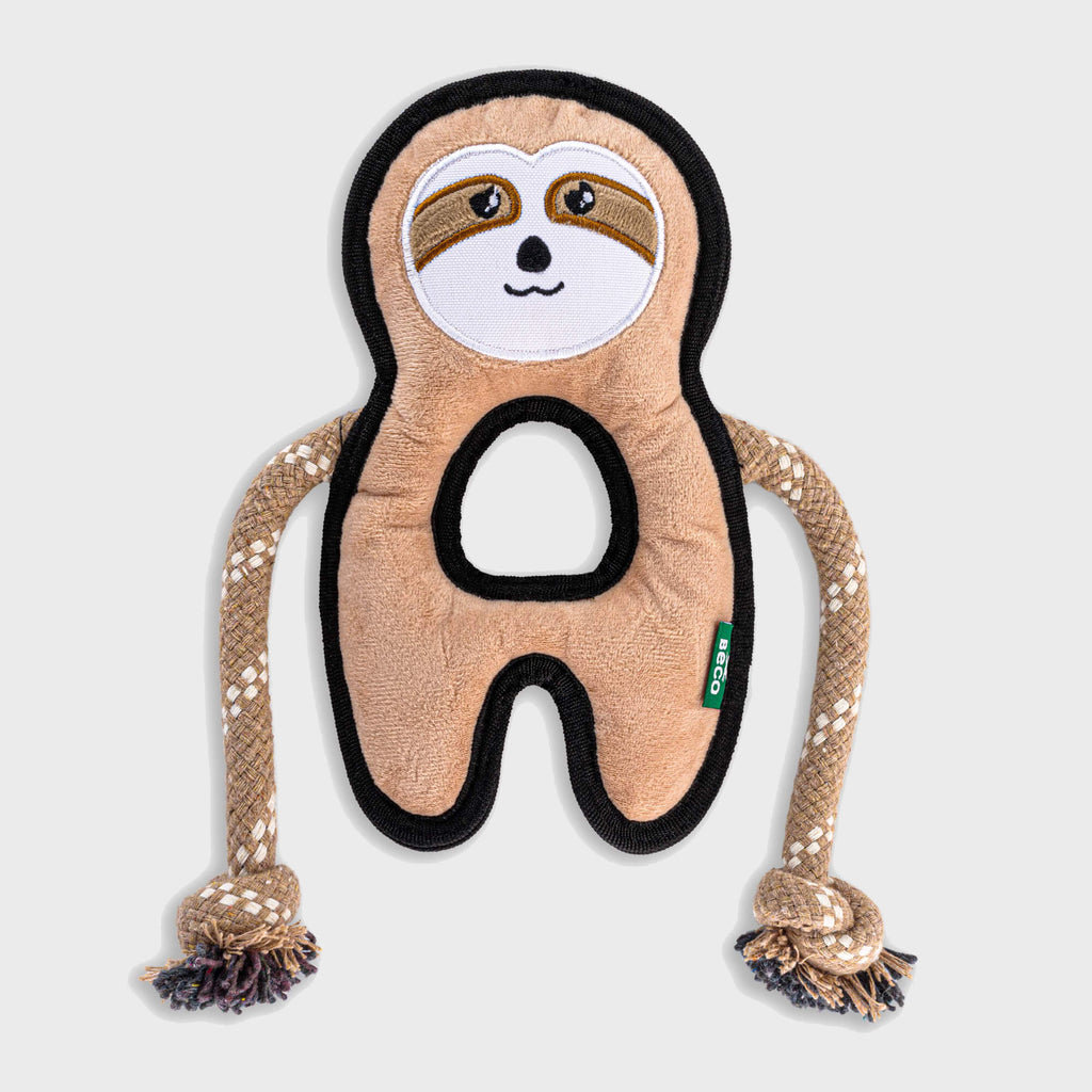 Beco Dog Toys Beco Rough & Tough Recycled Sloth
