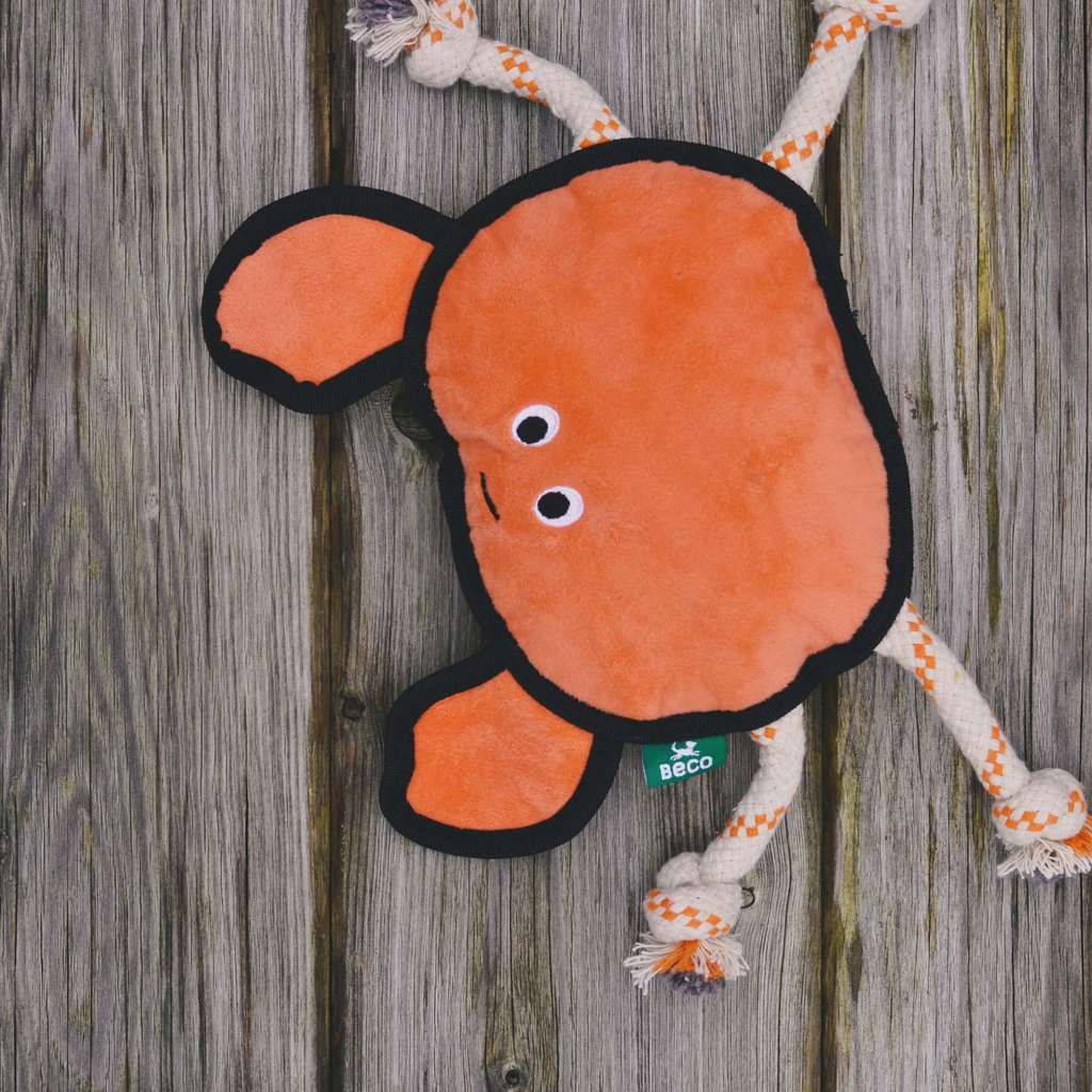 Beco Dog Toys Cora the Crab