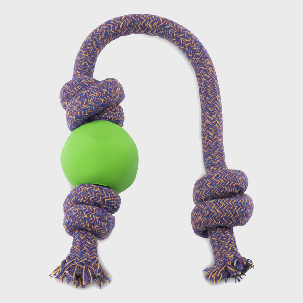 Beco Rubber Toys Small / Green Beco Natural Rubber Ball on Rope