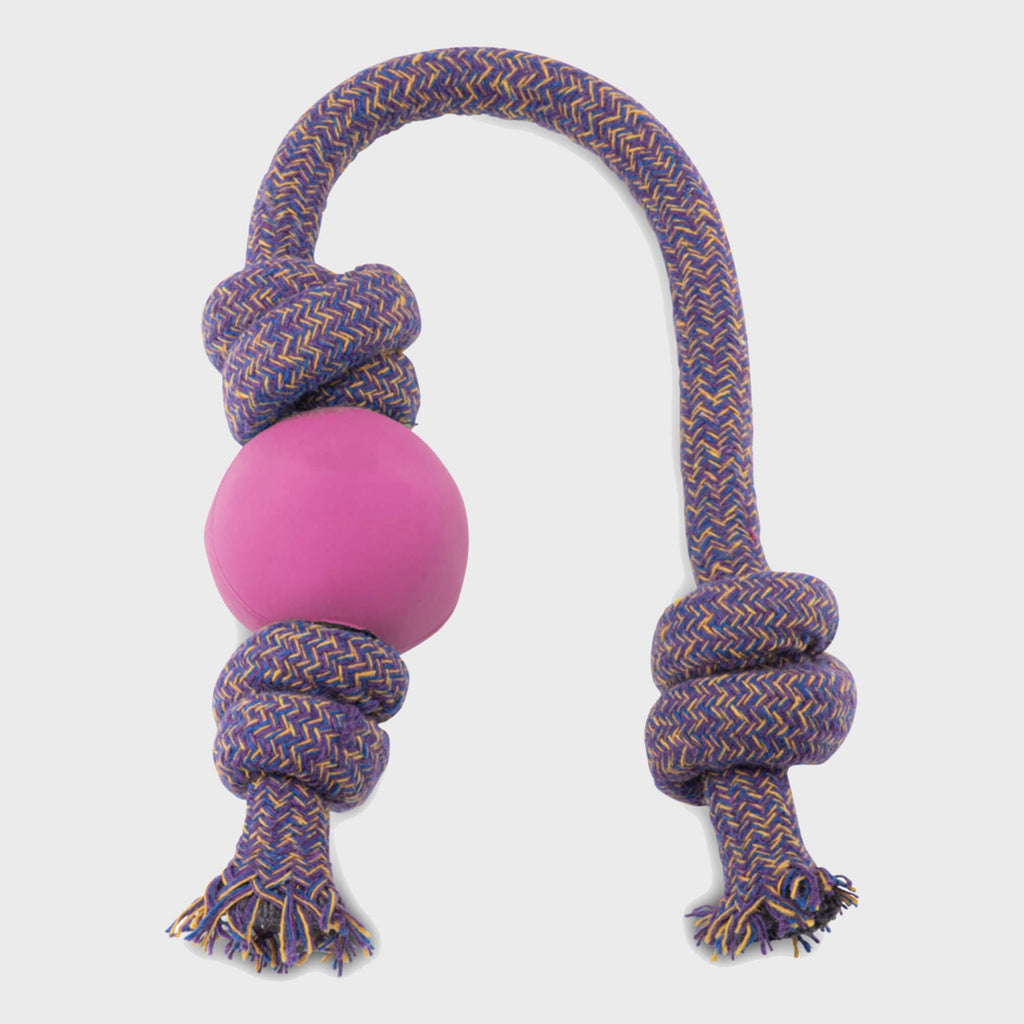Beco Rubber Toys Small / Pink Beco Natural Rubber Ball on Rope