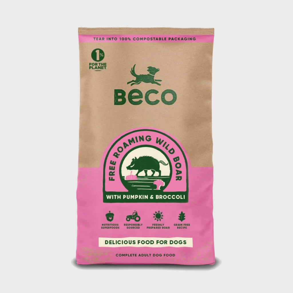 Beco Wild Boar with Pumpkin & Broccoli Dry Adult Dog Food - Slickers ◊ Doghouse