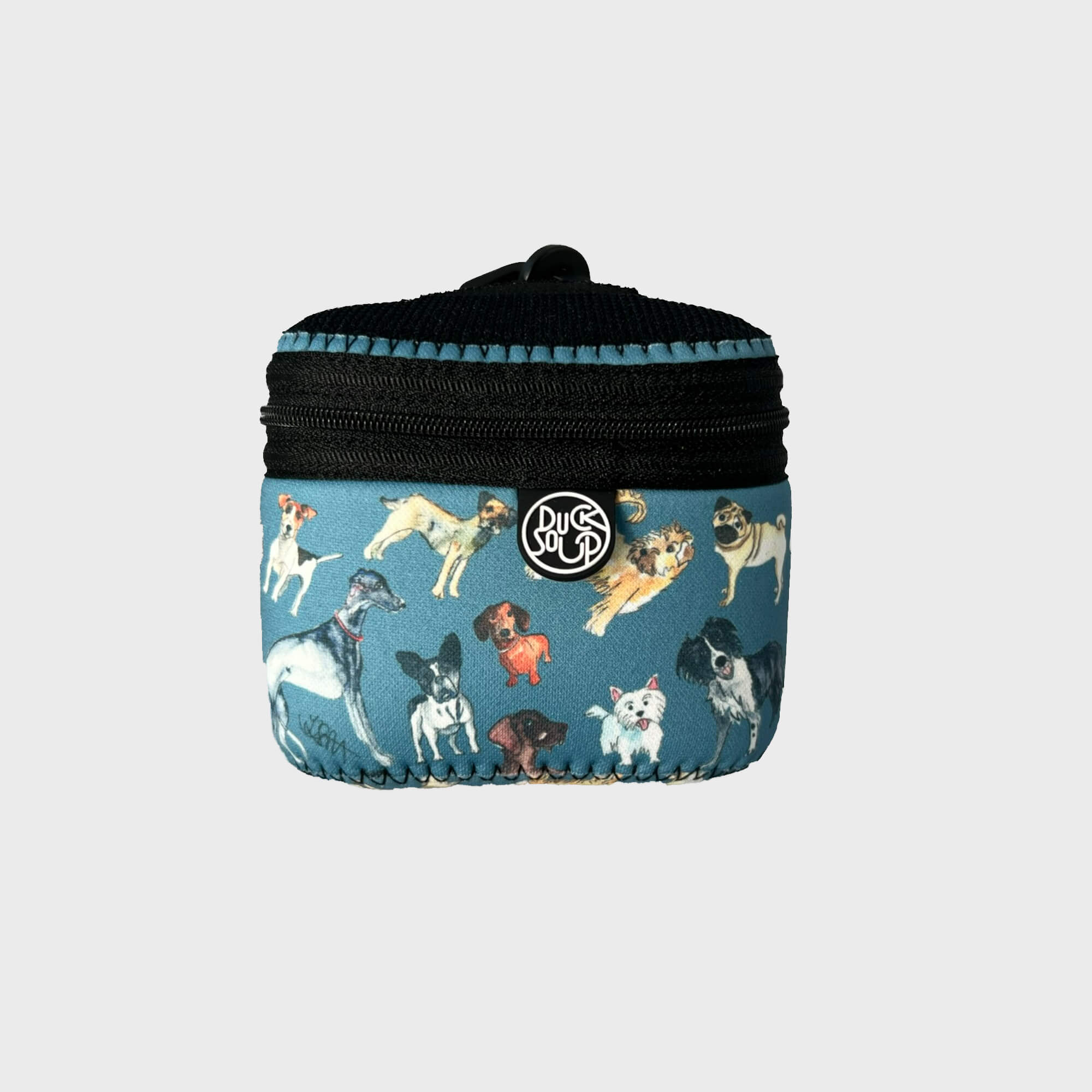 Duck soup dog shop treat bag