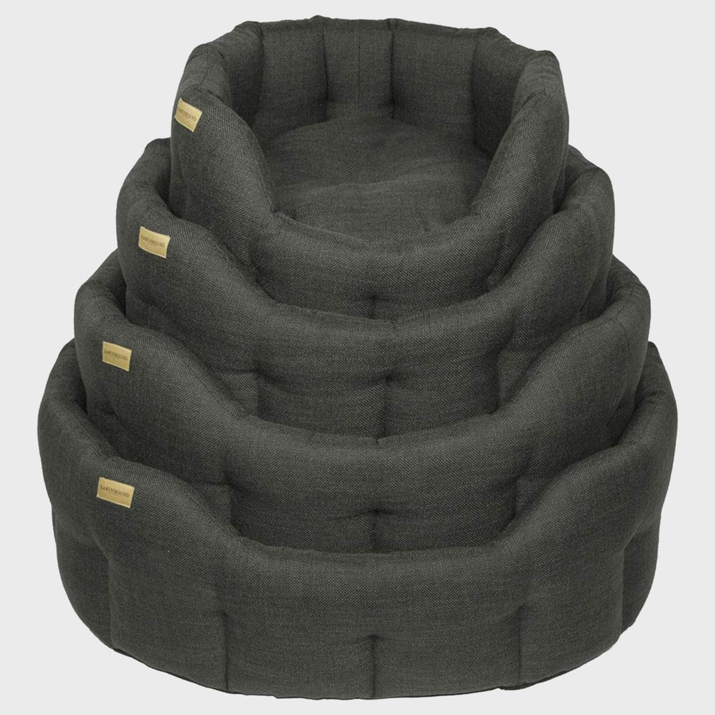 Classic Weaved Bed Charcoal - Slickers ‚óä Doghouse