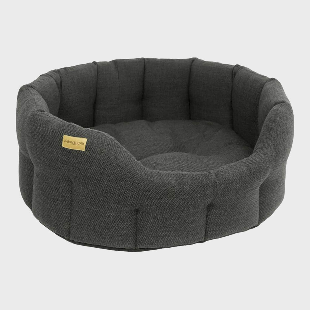 Classic Weaved Bed Charcoal - Slickers ‚óä Doghouse