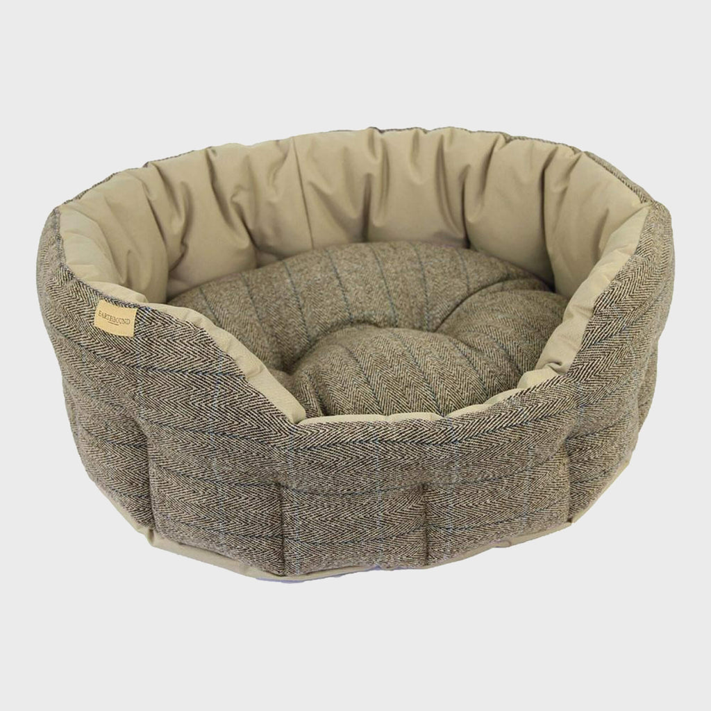 Earthbound Bedding Small Tweed and Beige Waterproof Bed