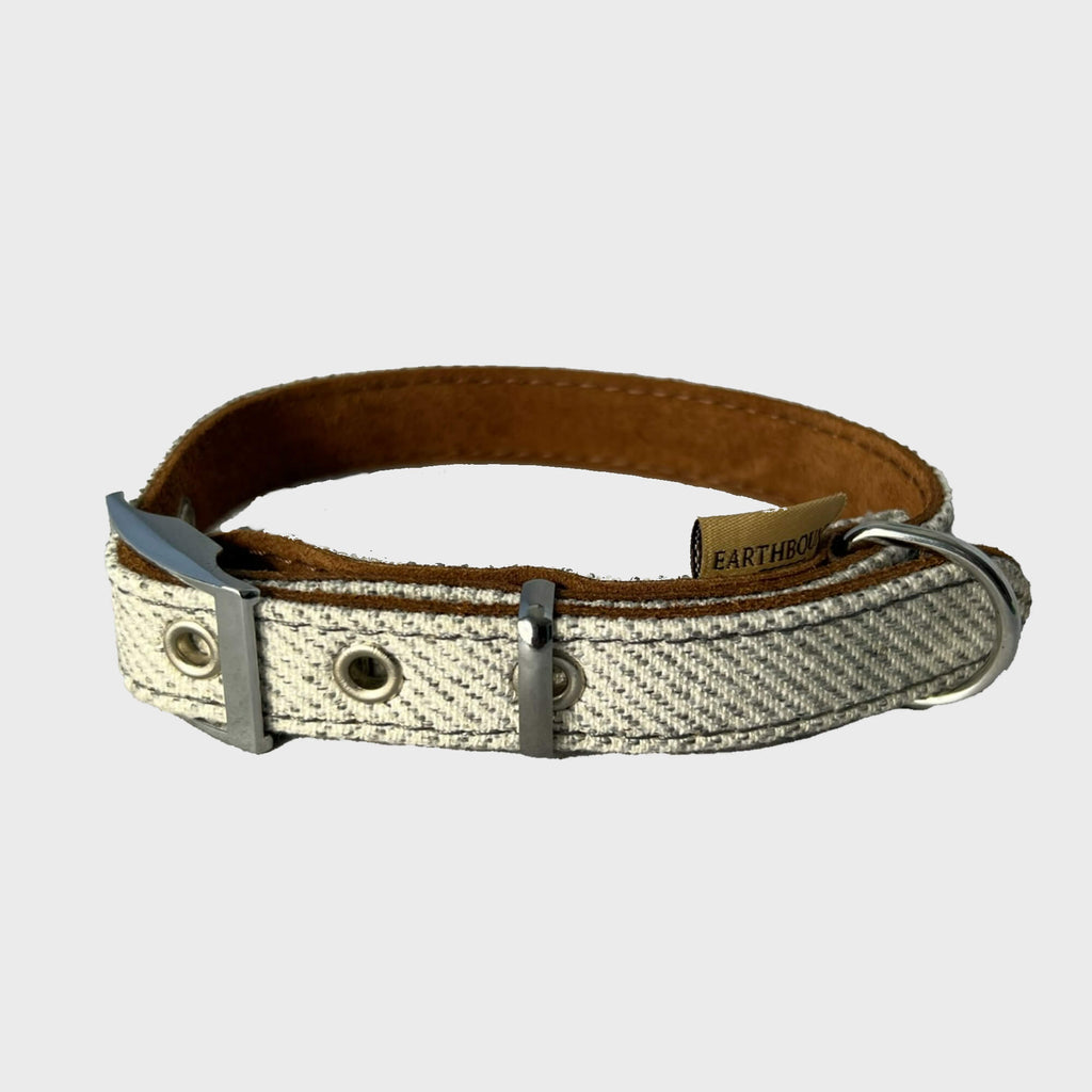 Earthbound Collar Small / Camden Grey Tweed Collars