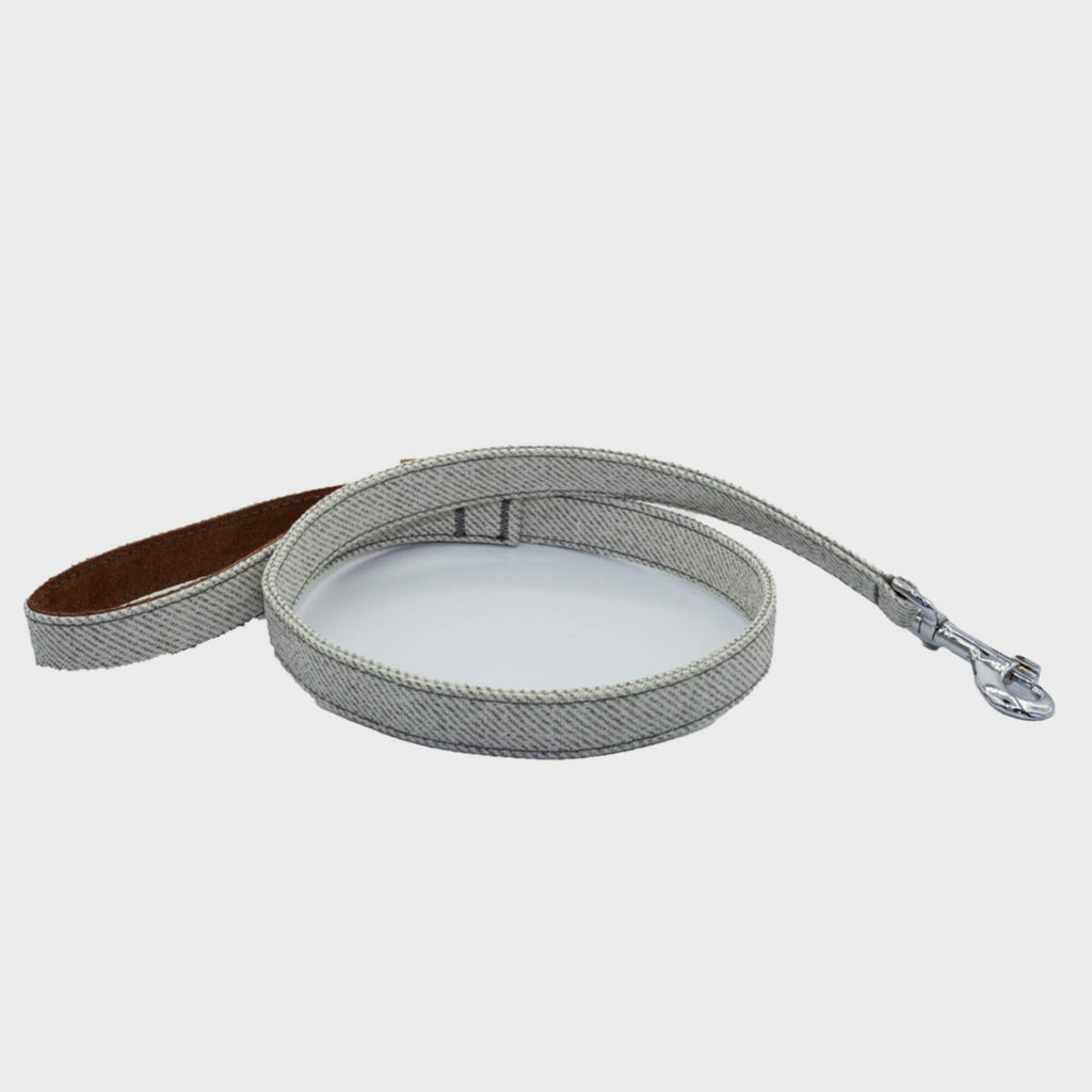 Tweed Leather Leads - Slickers ‚óä Doghouse