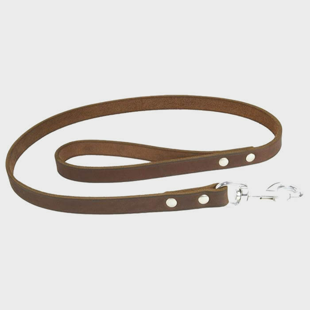 Soft Country Leather Lead - Slickers ‚óä Doghouse