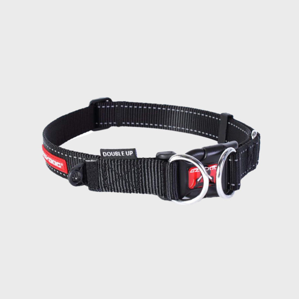 EzyDog Collar Small / Black Double Up Collar