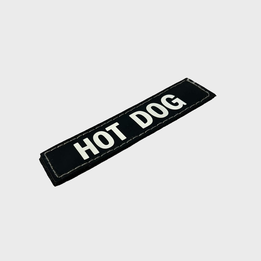 EzyDog Harness Accessories HOT DOG / SMALL/MEDIUM Harness Side Badges