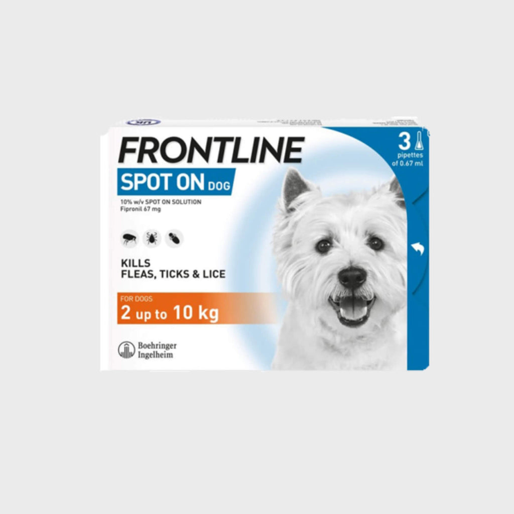 Frontline Spot On - Flea Treatment - Slickers ◊ Doghouse