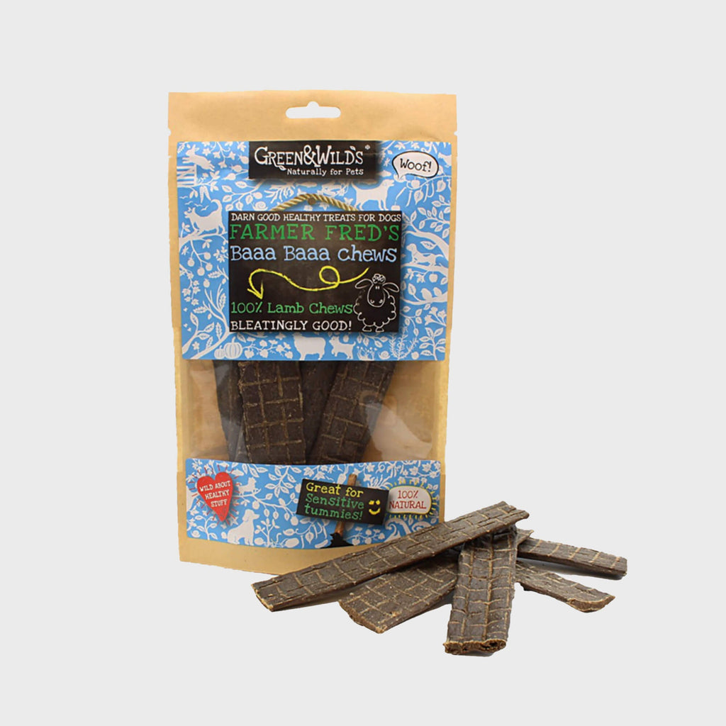 Green and Wilds Treats Baaa Baaa Chews 100g