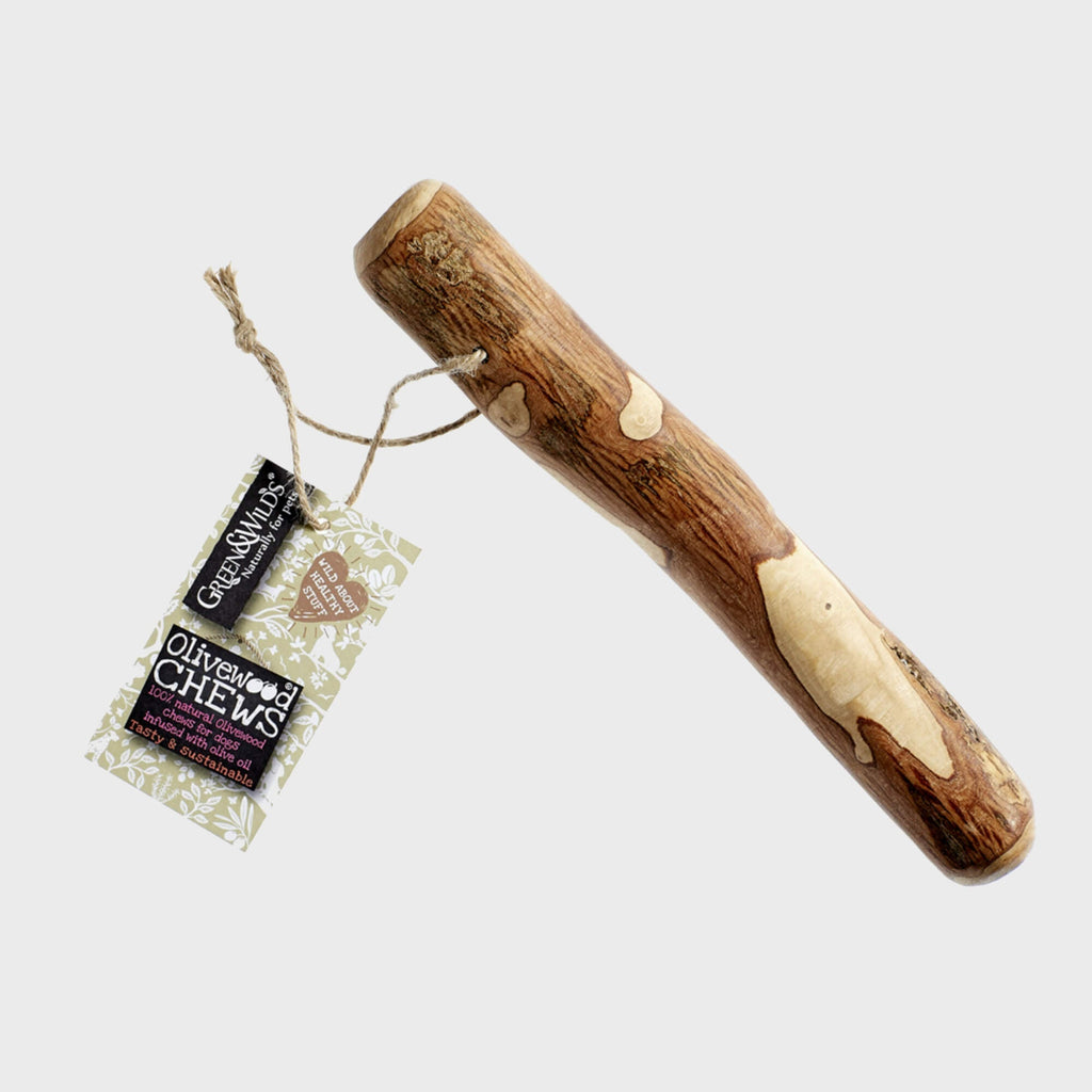 Green and Wilds Treats LARGE Olivewood Chews