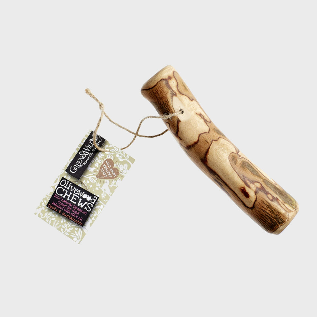 Green and Wilds Treats MEDIUM Olivewood Chews