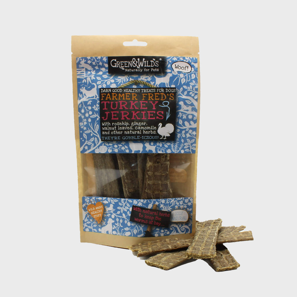 Turkey Jerkies 100g - Slickers ‚óä Doghouse
