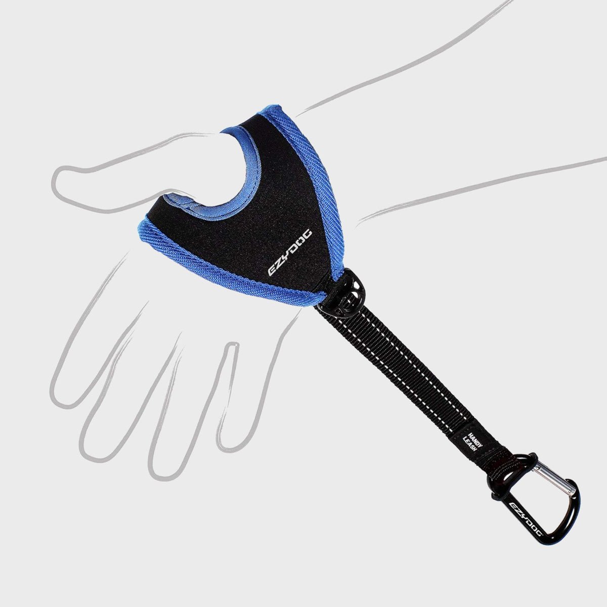 Handy Leash Black measuring guide