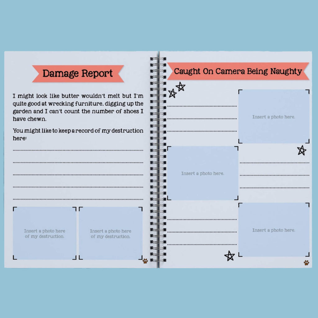 My New Puppy Memory Book - Slickers ◊ Doghouse