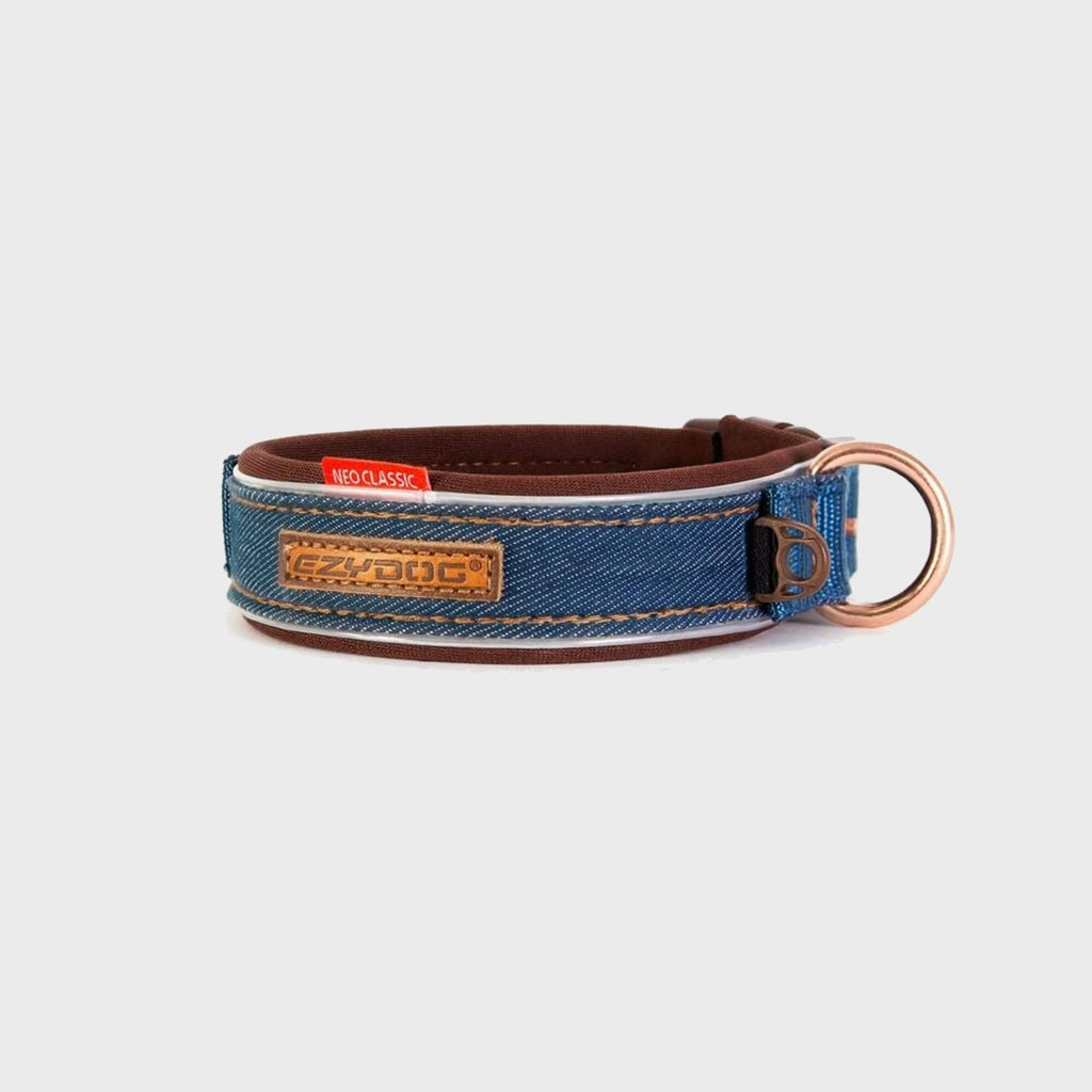 Neo Classic Dog Collar Denim - Slickers ◊ Doghouse