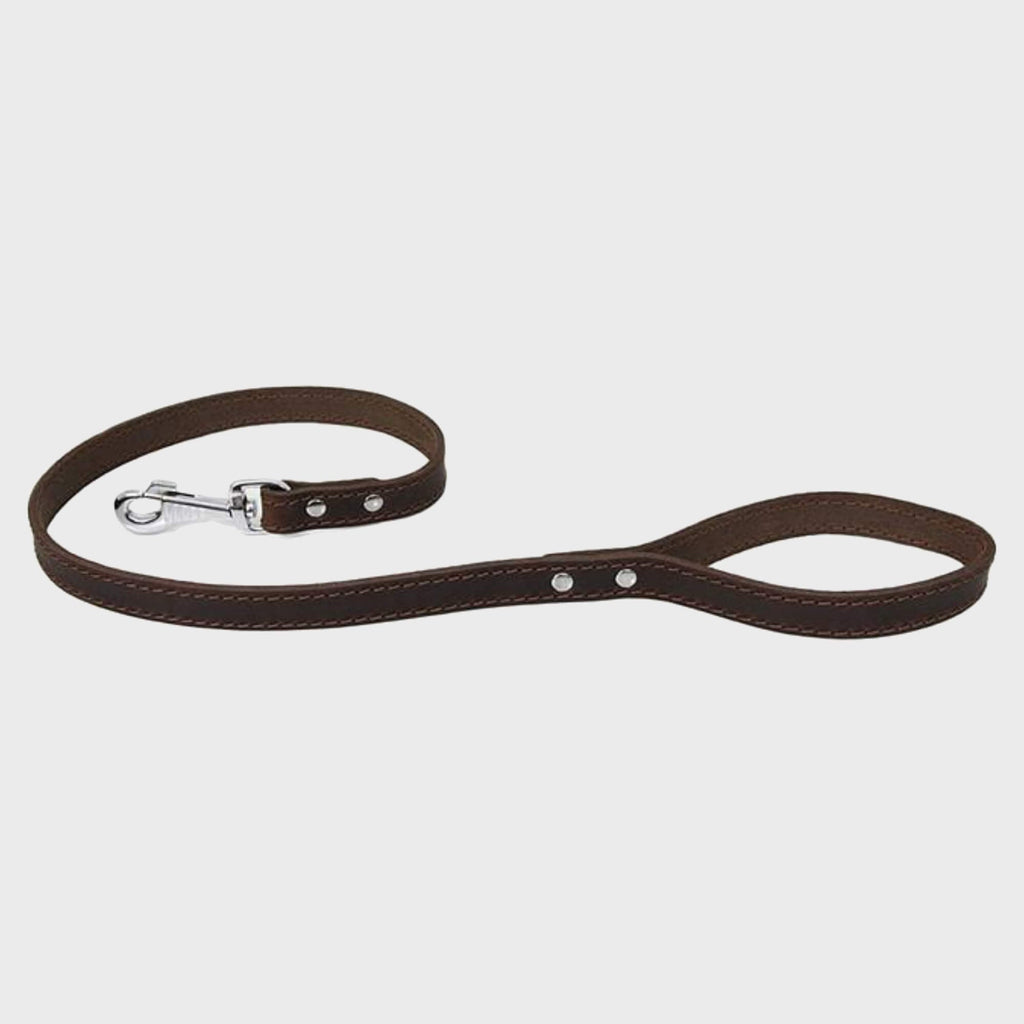 Ox Leather Leads, three colours - Slickers ◊ Doghouse