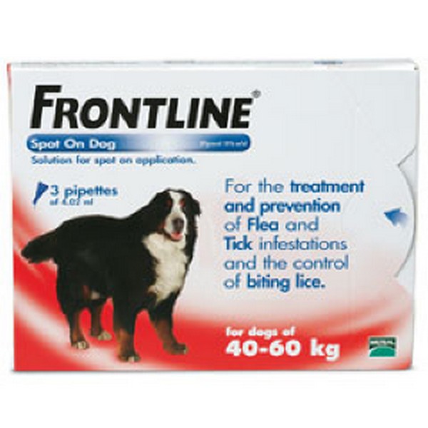 Pedigree Wholesale Flea & Tick 40-60kg Frontline Spot On - Flea Treatment