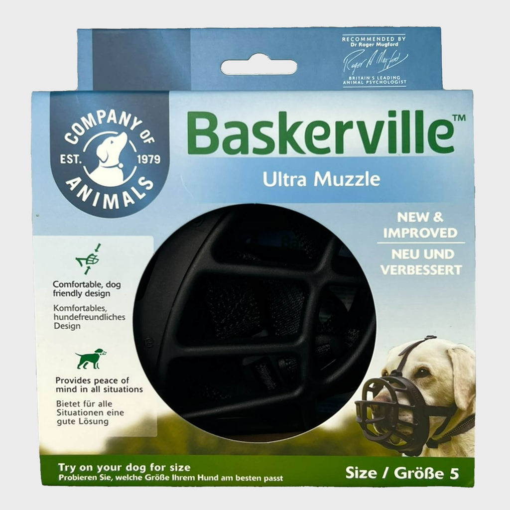 Pedigree Wholesale Muzzle 5 Baskerville Muzzles