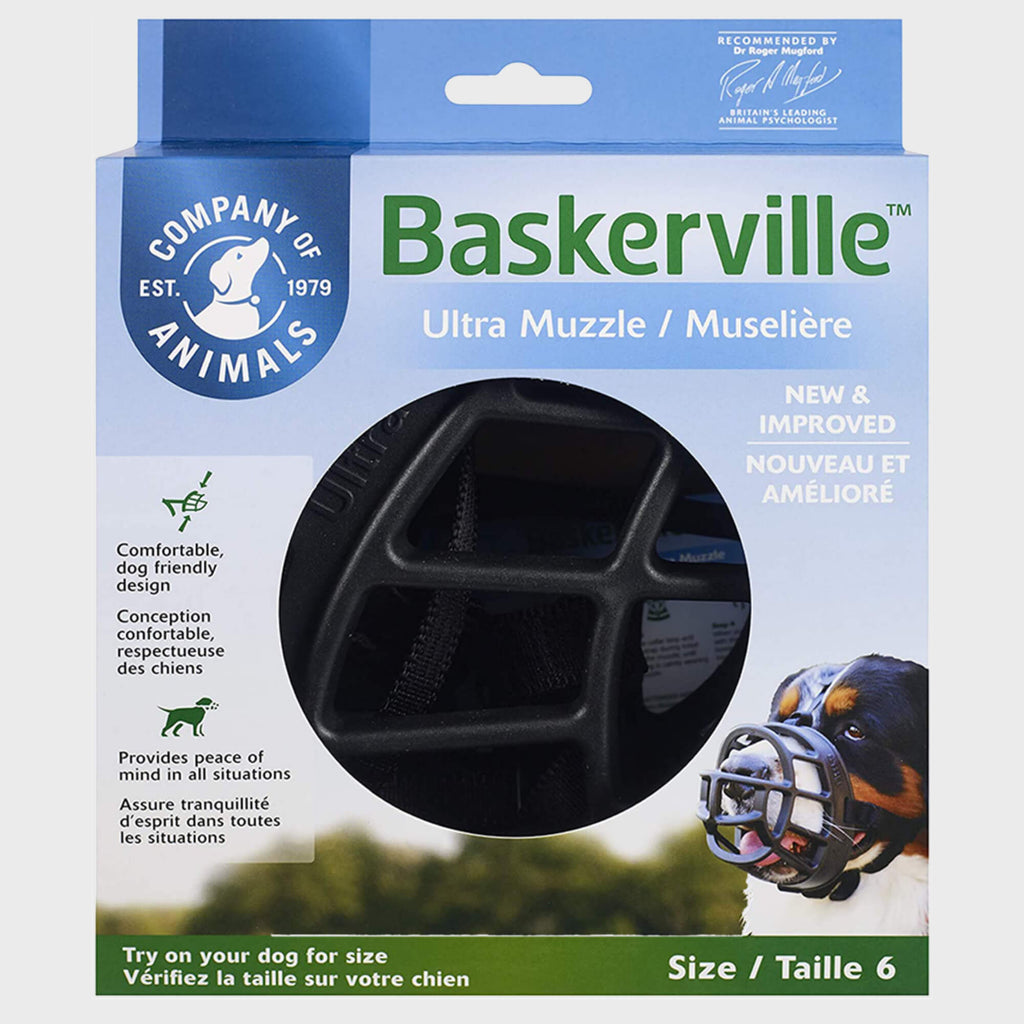 Pedigree Wholesale Muzzle 6 Baskerville Muzzles