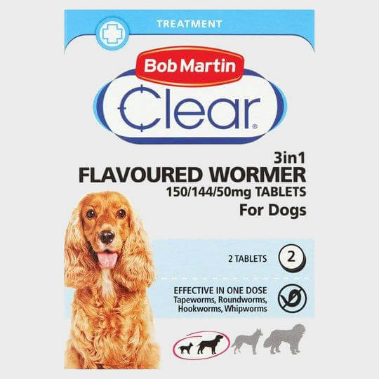 3 in 1 Dewormer Tablets for Dogs - Slickers ‚óä Doghouse