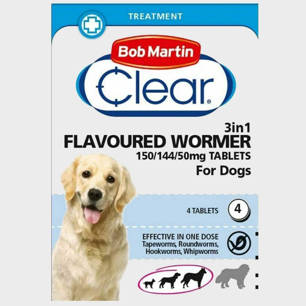 3 in 1 Dewormer Tablets for Dogs - Slickers ‚óä Doghouse