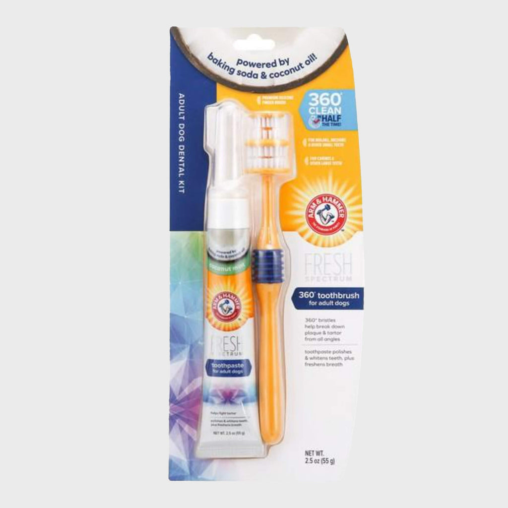Arm & Hammer Fresh Coconut Dental Kit for Dogs - Slickers ‚óä Doghouse