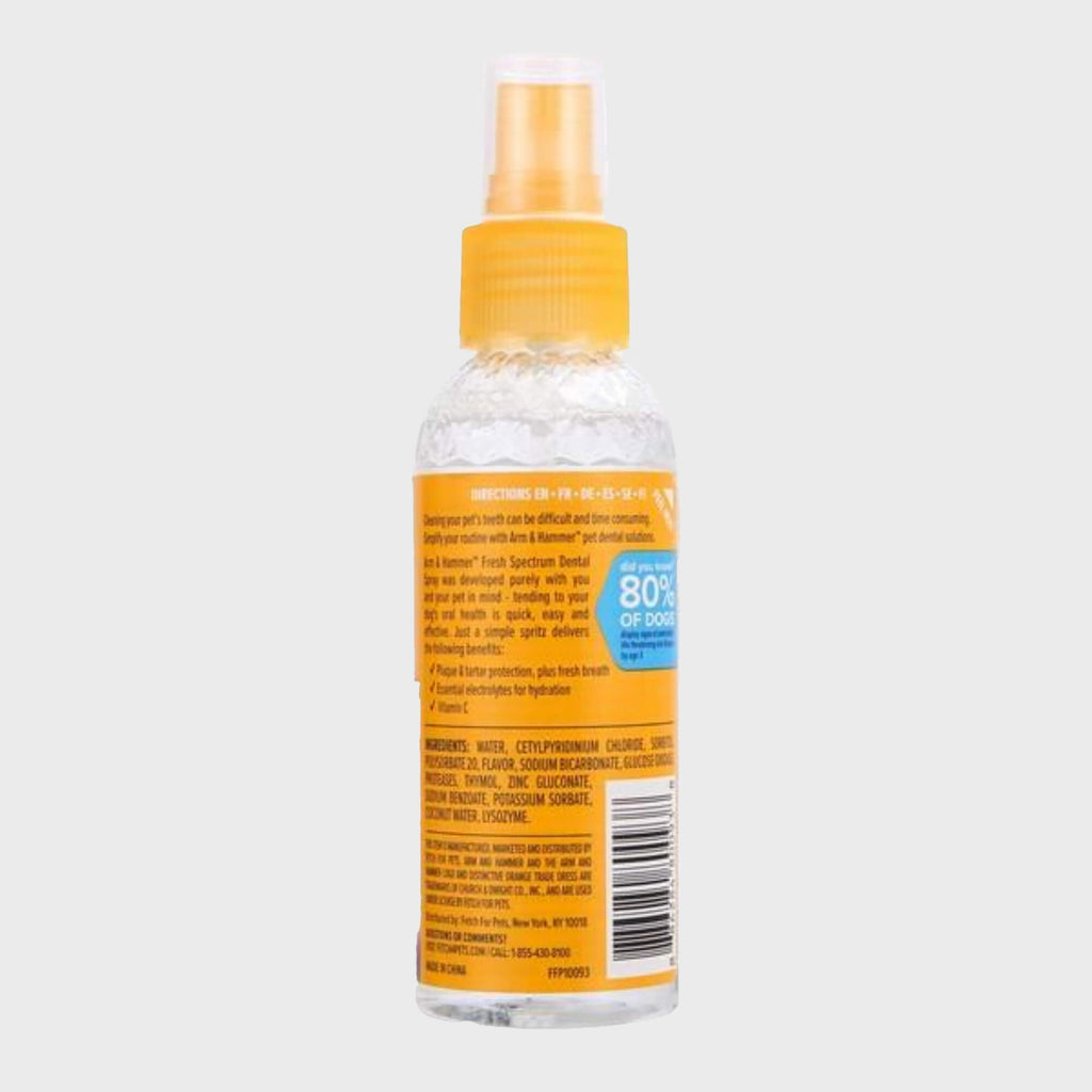 Arm & Hammer Fresh Coconut Mint Dental Spray 4oz - Slickers ‚óä Doghouse