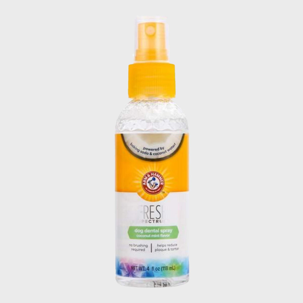 Arm & Hammer Fresh Coconut Mint Dental Spray 4oz - Slickers ‚óä Doghouse