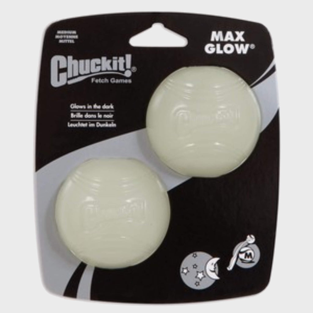 Chuckit Max Glow Balls Medium - Slickers ‚óä Doghouse