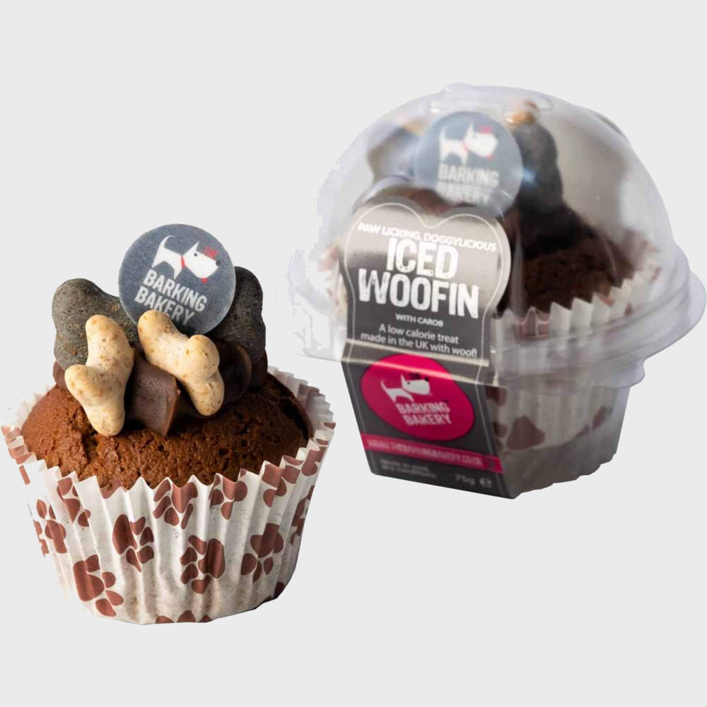 VANILLA WOOFIN WITH CAROB FROSTING - Slickers ‚óä Doghouse