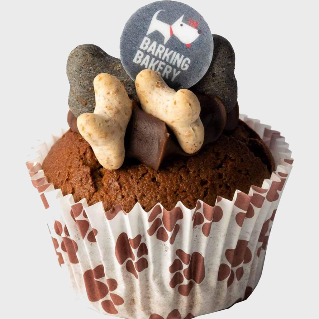 VANILLA WOOFIN WITH CAROB FROSTING - Slickers ‚óä Doghouse